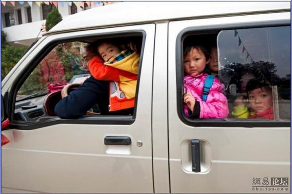 Перевозка детей по-китайски
